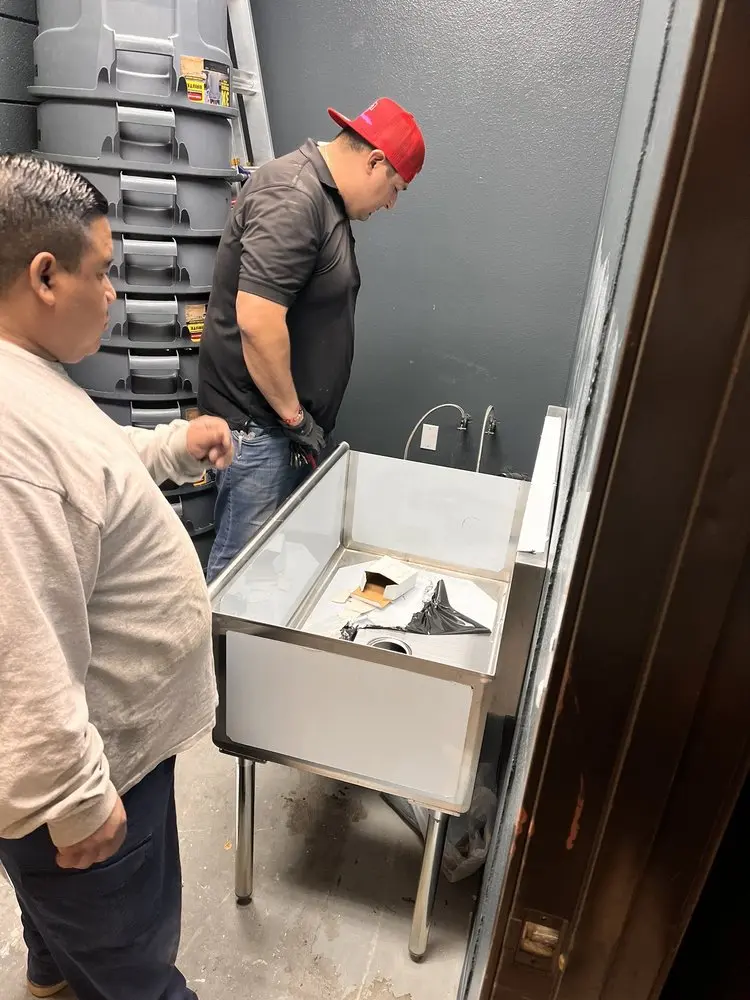 Commercial plumbing and sink installation in Cathedral Heights