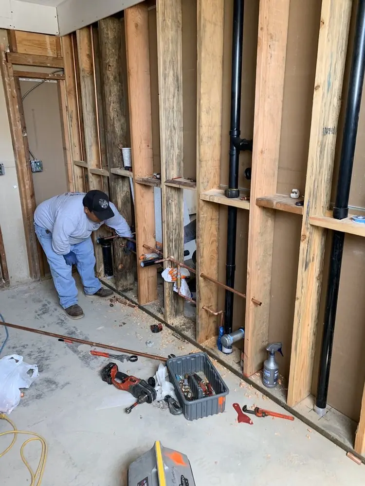 Commercial rough-in plumbing for Water Heater Replacement in Cathedral Heights